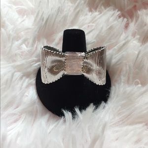 Kate Spade Silver Bow Ring